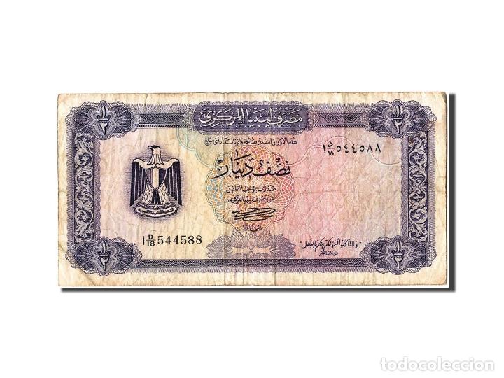 Billetes extranjeros: [#305045] Billete, 1/2 Dinar, Libia, BC - Foto 1