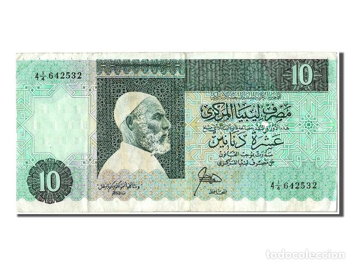 Billetes extranjeros: [#302856] Billete, 10 Dinars, Libia, EBC - Foto 1