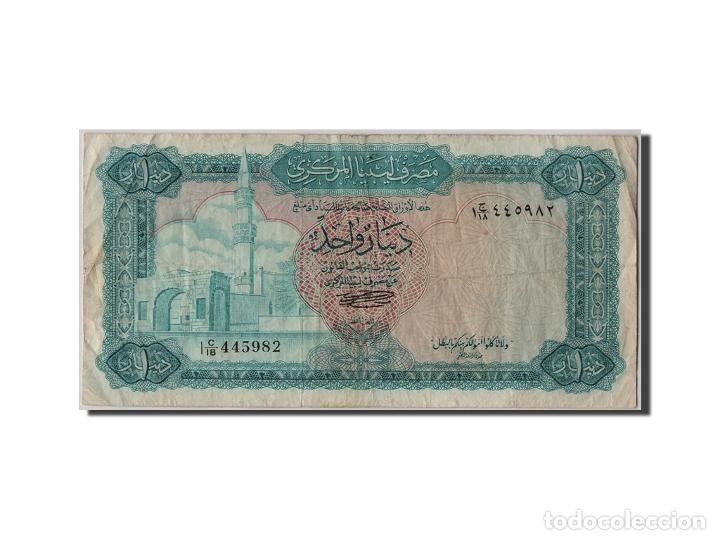 Billetes extranjeros: [#305150] Billete, 1 Dinar, Libia, BC+ - Foto 1