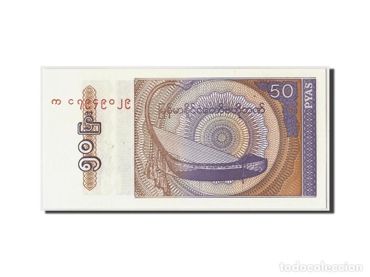 Billetes extranjeros: [#306677] Billete, 50 Pyas, Myanmar, UNC - Foto 1