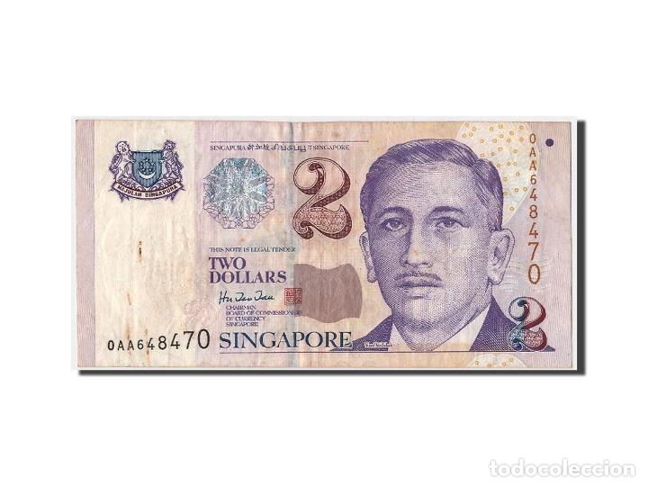 Billetes extranjeros: [#304199] Billete, 2 Dollars, Singapur, MBC - Foto 1