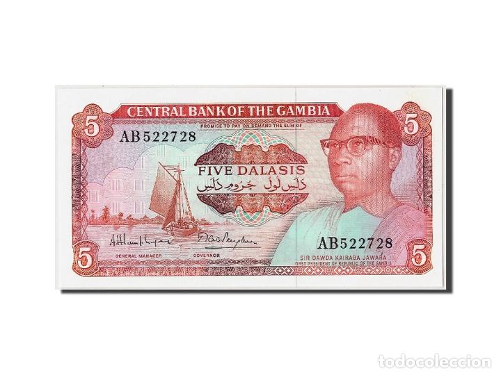 Billetes extranjeros: [#307146] Billete, 5 Dalasis, Gambia, UNC - Foto 1