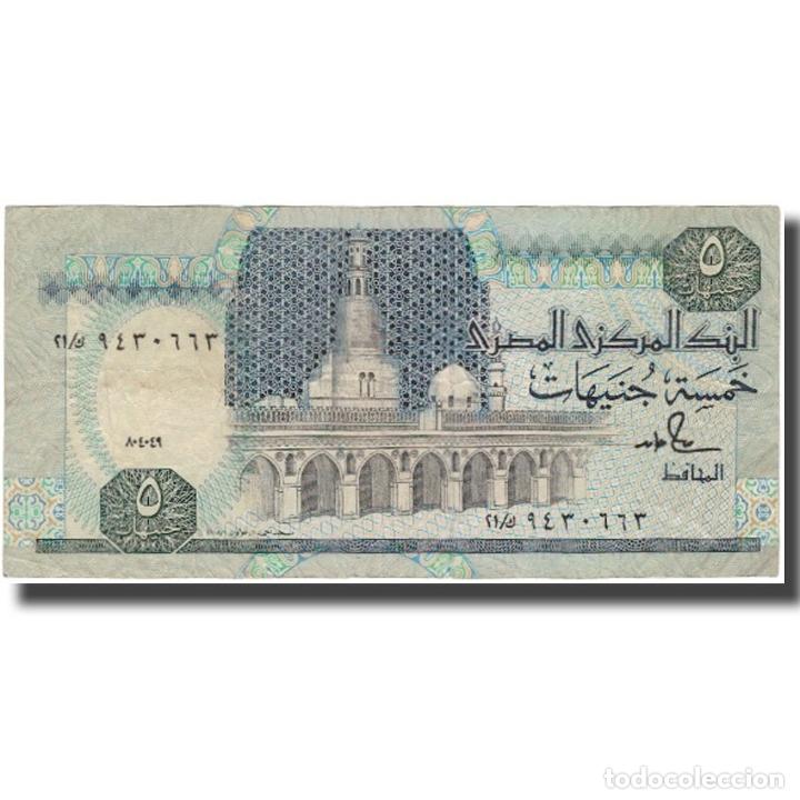 Billetes extranjeros: [#597566] Billete, 5 Pounds, Egipto, BC+ - Foto 1