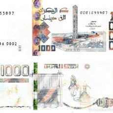 Billetes extranjeros: ARGELIA 1000 DINARS 2018 (2019) PICK NEW SC / UNC. Lote 273610768