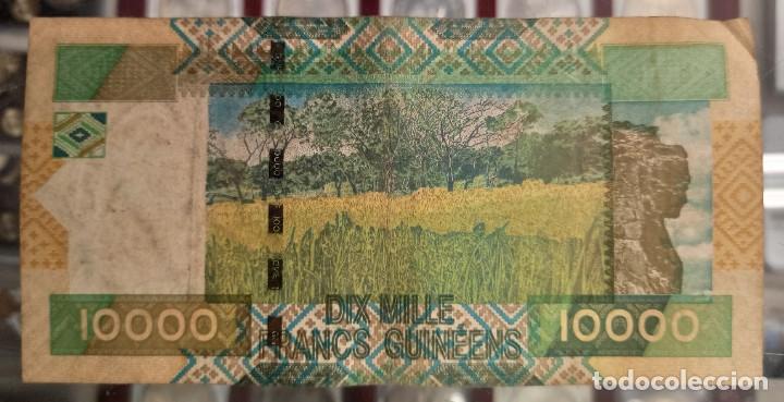 Billetes extranjeros: Guinea 10000 Francos 2007 Pick 42 - Foto 2