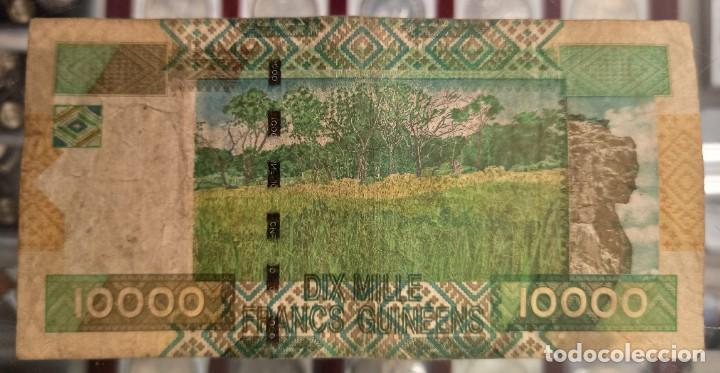 Billetes extranjeros: Guinea 10000 Francos 2007 Pick 42 - Foto 2