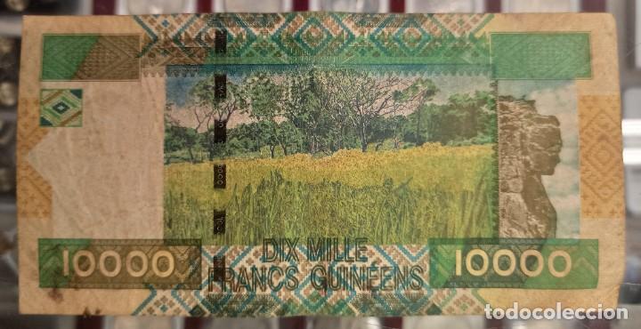 Billetes extranjeros: Guinea 10000 Francos 2007 Pick 42 - Foto 2