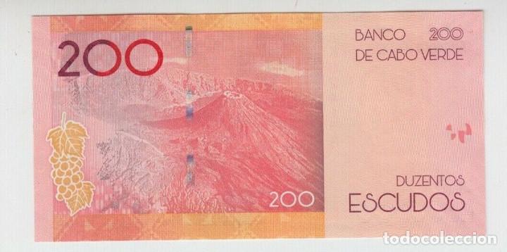 Billetes extranjeros: CABO VERDE 200 escudos 2019 - Foto 2