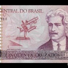 Billets internationaux: BRASIL BRAZIL 50 CRUZADOS 1986 PICK 210A SC UNC. Lote 345669083