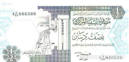 Billetes extranjeros: billete libia 12 dinar ano 2002 sin circular - Foto 1