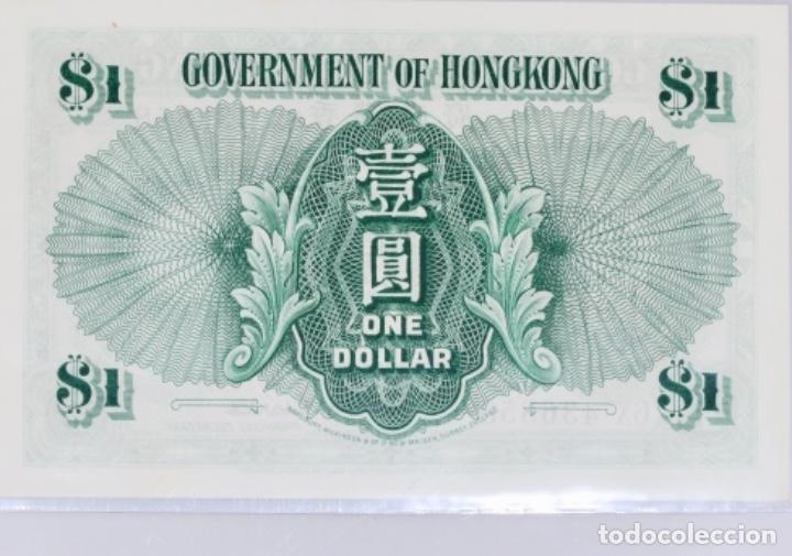 Billetes extranjeros: HONG KONG, 1959, UN DOLLAR - Foto 2