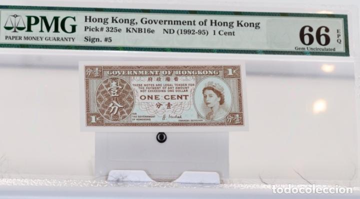 Billetes extranjeros: HONG KONG, PMG 66 - Foto 1