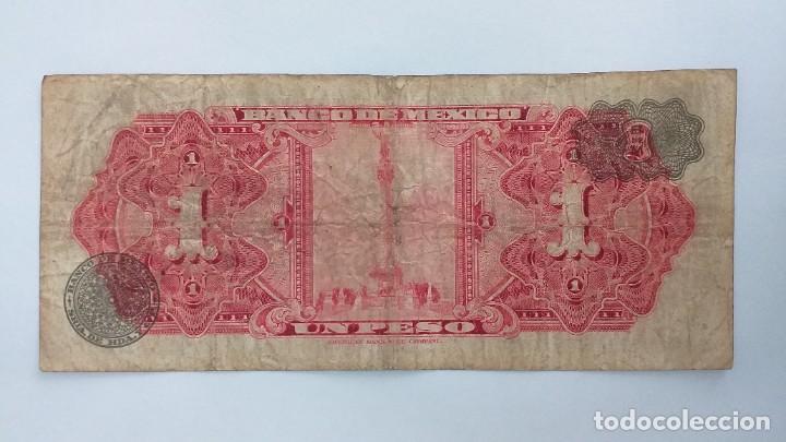 Billetes extranjeros: M&Eacute;XICO 1 PESO 1967 - Foto 4