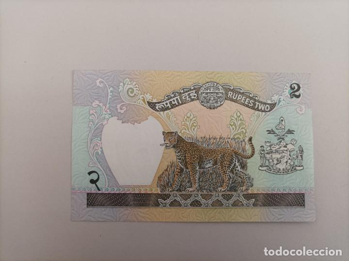 Billetes extranjeros: Billete de Nepal de 2 rupia, UNCIRCULATED - Foto 1