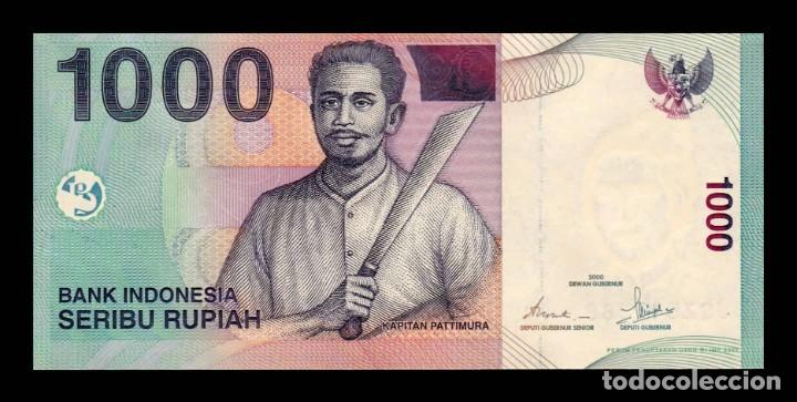 Billetes extranjeros: Indonesia 1000 Rupiah 2000 (2005) Pick 141f SC UNC - Foto 1