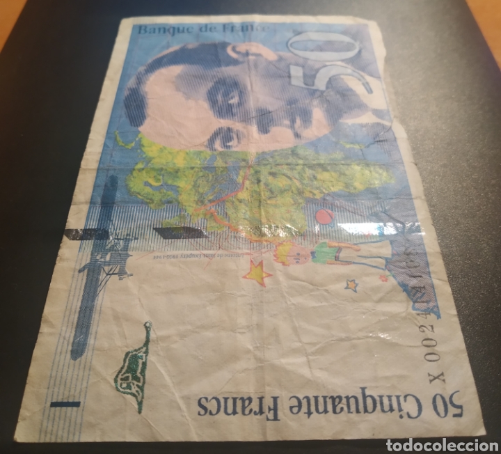 Billetes extranjeros: BILLETE - FRANCIA 50 FRANCOS 1992 - Foto 3
