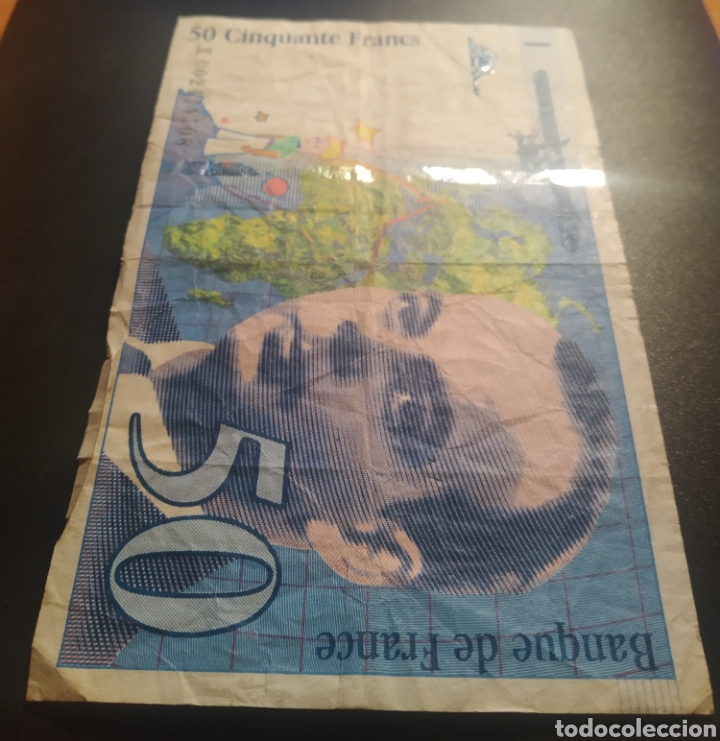 Billetes extranjeros: BILLETE - FRANCIA 50 FRANCOS 1992 - Foto 4