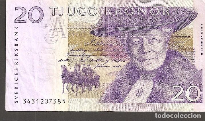Billetes extranjeros: SUECIA 20 KRONOR 2003.CORONAS - Foto 1