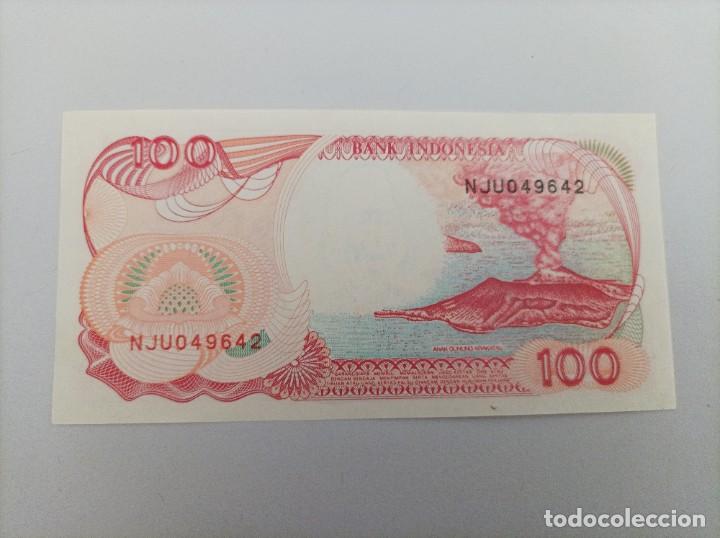 Billetes extranjeros: Billete de Indonesia de 100 Rupiah, a&ntilde;o 1992, Uncirculated - Foto 1