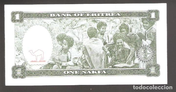 Billetes extranjeros: 1 BILLETE ERITREA - 1 NAKFA DE 1997 - SIN CIRCULAR - Foto 2