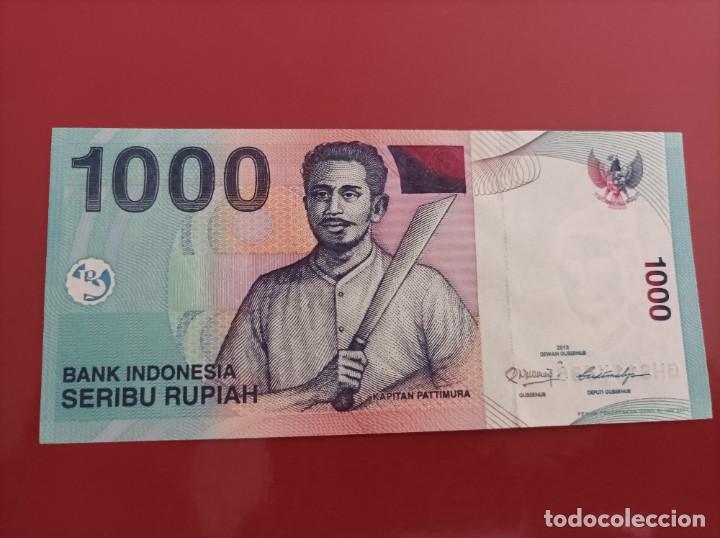 Billetes extranjeros: Billete de Indonesia de 1000 Rupiah, a&ntilde;o 2011, Uncirculated - Foto 1