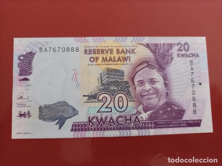 Billetes extranjeros: Billete de Malawi 20 Kwacha, Uncirculated - Foto 1