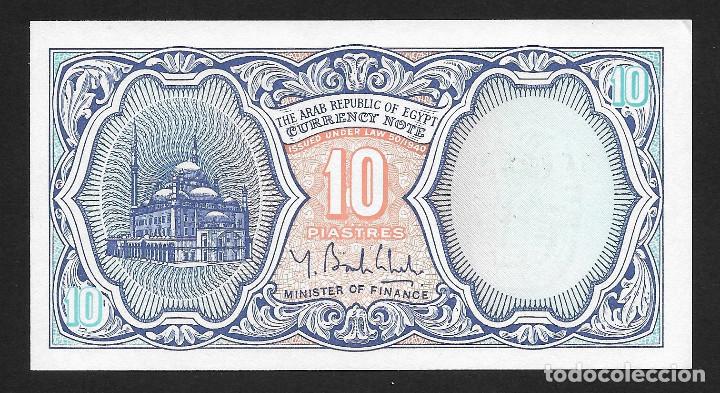 Billetes extranjeros: Billete Egipto 10 Piastres UNC - Foto 2