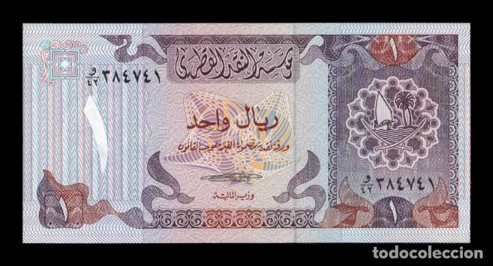 Billetes extranjeros: Catar 1 Riyal 1985 Pick 13b SC UNC - Foto 1