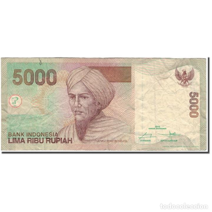 Billetes extranjeros: [#596244] Billete, 5000 Rupiah, 2015, Indonesia, BC - Foto 1