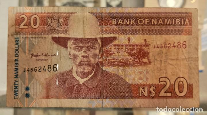Billetes extranjeros: Namibia 20 D&oacute;lares 1996 Pick 5 - Foto 1