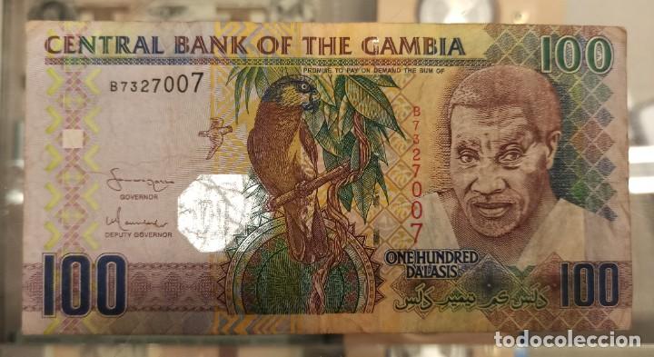 Billetes extranjeros: Gambia 100 Dalasis 2010 Pick 29 - Foto 1