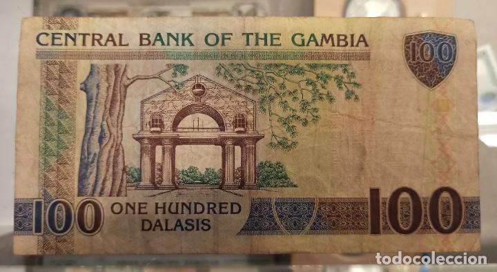 Billetes extranjeros: Gambia 100 Dalasis 2010 Pick 29 - Foto 2