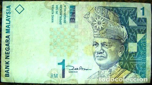 Billetes extranjeros: malasia 1 ringgit 1998 montana y flora - Foto 1