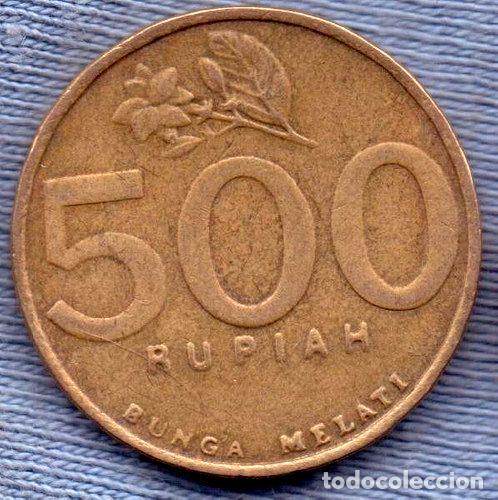 Billetes extranjeros: indonesia 500 rupiah 2000 flor jazmin - Foto 1
