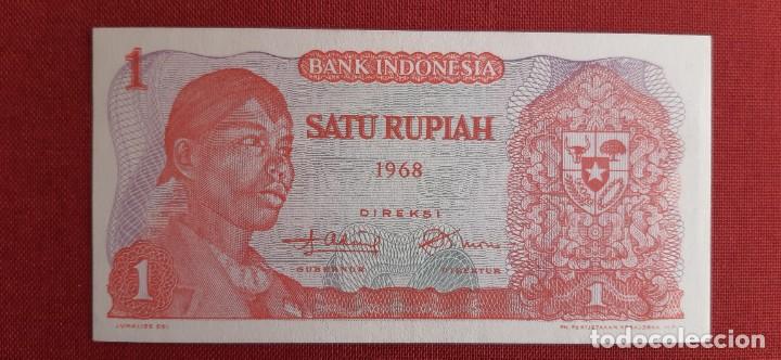 Billetes extranjeros: 1 RUPIAH , INDONESIA. 1968. (PICK.102). - Foto 1