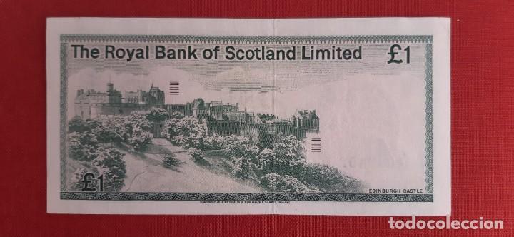 Billetes extranjeros: 1 LIBRA, ESCOCIA. 1973. (PICK.336). - Foto 2