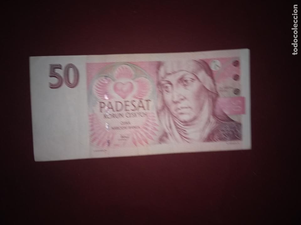 Billetes extranjeros: CHEQUIA, CHECA Rep. 50 korun 1997 MBC - Foto 1