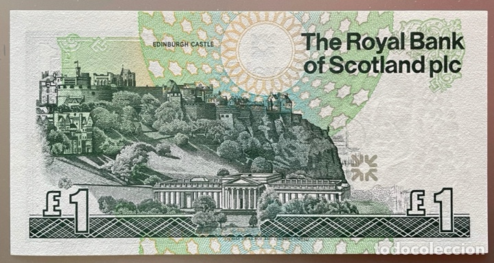 Billetes extranjeros: Escocia. 1 libra. 2001 - Foto 1
