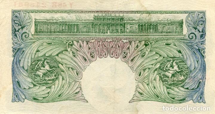 Billetes extranjeros: UNA LIBRA INGLATERRA ( MBC+ ) ( BEX37 ) - Foto 2