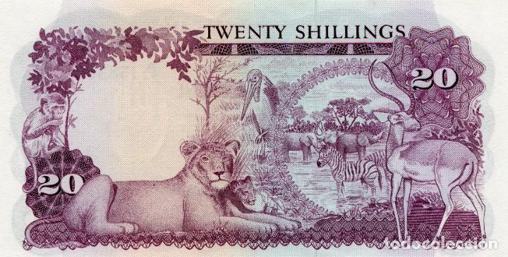 Billetes extranjeros: BILLETE DE 20 SHILLING UGANDA ( SIN CIRCULAR ) ( BEX122 ) - Foto 2