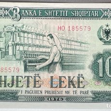 Banconote internazionali: ALBANIA. 10 LEKE. Lote 299330908