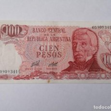 Billetes extranjeros: BILLETE DE ARGENTINA, 100 PESOS 1976-78, ,UNC,. Lote 300864288