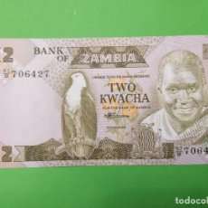 Billetes extranjeros: BILLETE DE ZAMBIA, 2 KWACHA 1980-88, UNC,. Lote 301481068