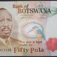 Billetes extranjeros: BOTSWANA. 50 PULA. 2000. PICK:22A. SC/UNC. Lote 403419214