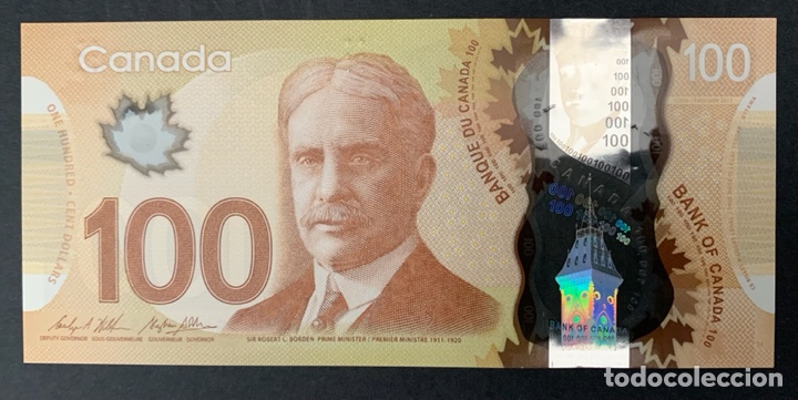 Billetes extranjeros: CMC CANADA 100 DOLARES 2013 PICK 110-B SC - Foto 1