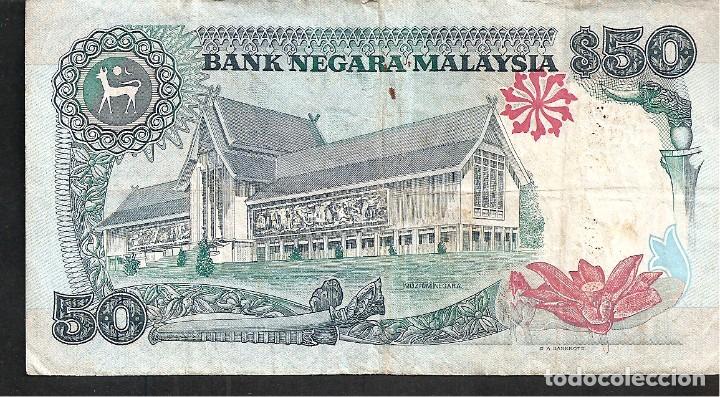 Billetes extranjeros: MALASIA / MALAYSIA 50 RINGGIT 1987 - Foto 2