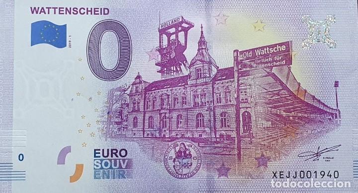 Billets internationaux: BILLETE 0 Euro Souvenir 0 &euro; ALEMANIA: XEJJ 2019-1 BOCHUM - WATTENSCHEID