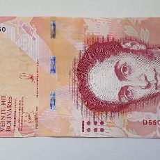 Billetes extranjeros: VENEZUELA 20000 BOLÍVARES DICIEMBRE DE 2017 EBC-. Lote 309857308