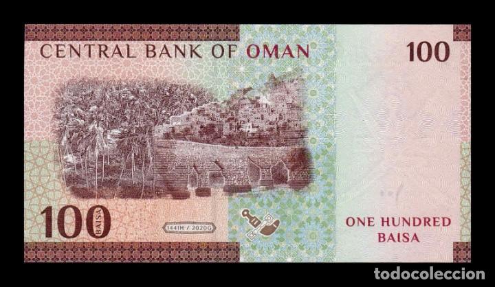Billetes extranjeros: Om&aacute;n 100 Baisa 2020 Pick 49 Sc Unc - Foto 2