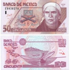 Billetes extranjeros: MEXICO 50 PESOS 2000 PICK 117A SERIE DG 'N0004173' SC / UNC. Lote 311812873